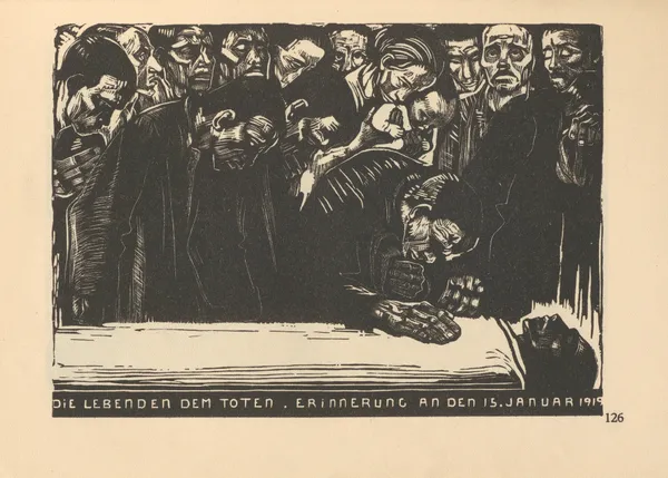 Liebknecht av Käthe Kollwitz
