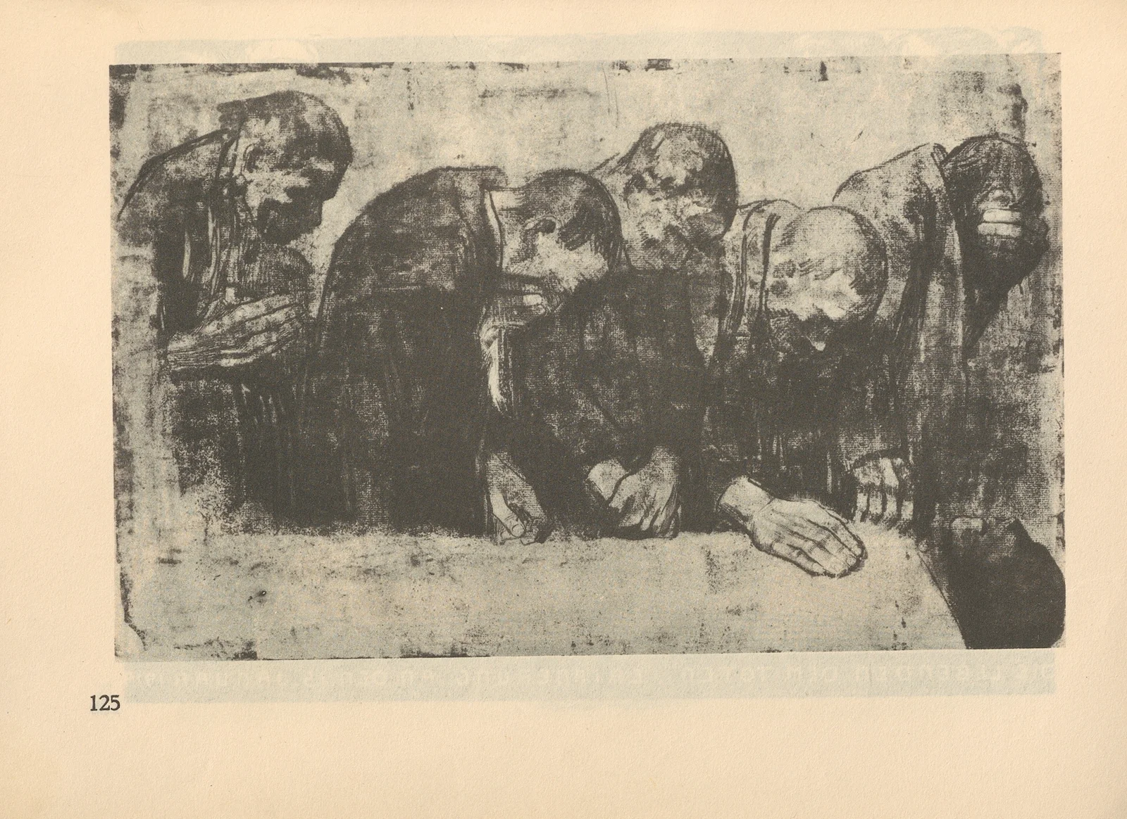 Liebknecht, 1925 – nr 4 av Käthe Kollwitz