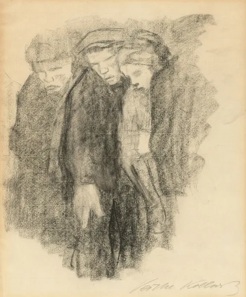 Märzfriedhof, 1913 av Käthe Kollwitz