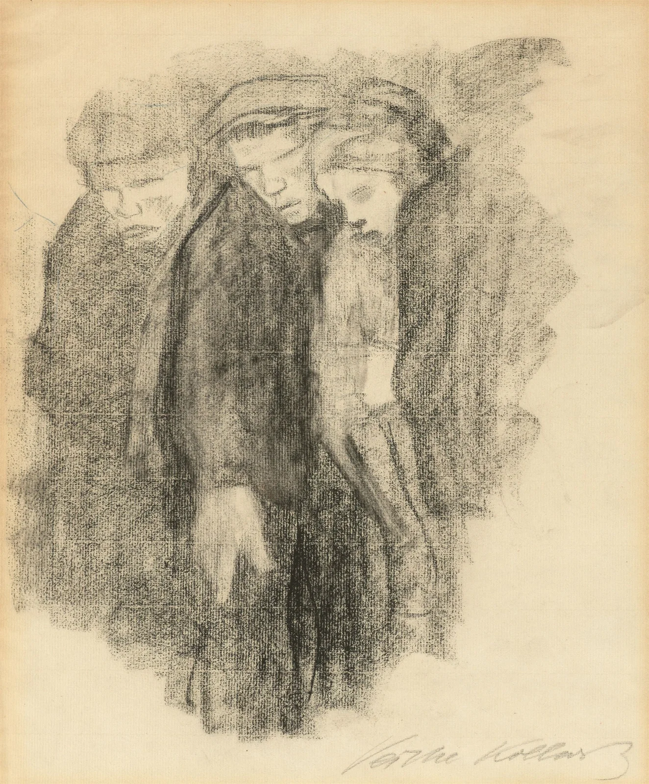 Märzfriedhof, 1913 av Käthe Kollwitz