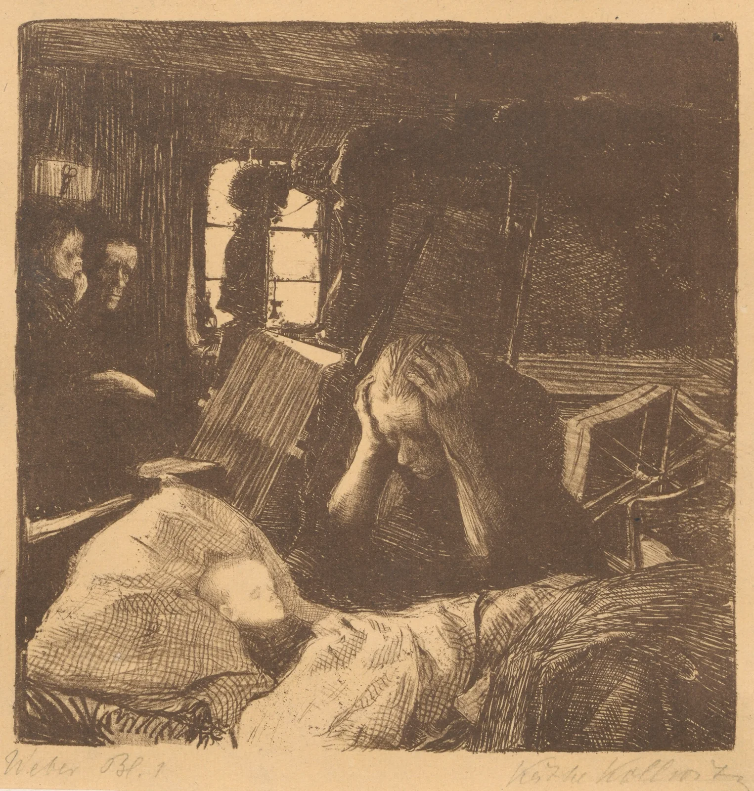 Not; Elend av Käthe Kollwitz