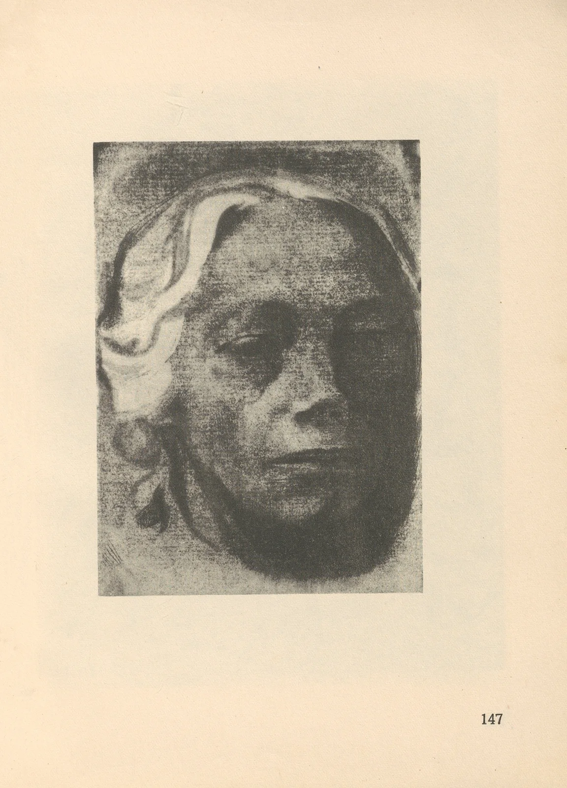 Selbstbildnis, 1925 – nr 9 av Käthe Kollwitz