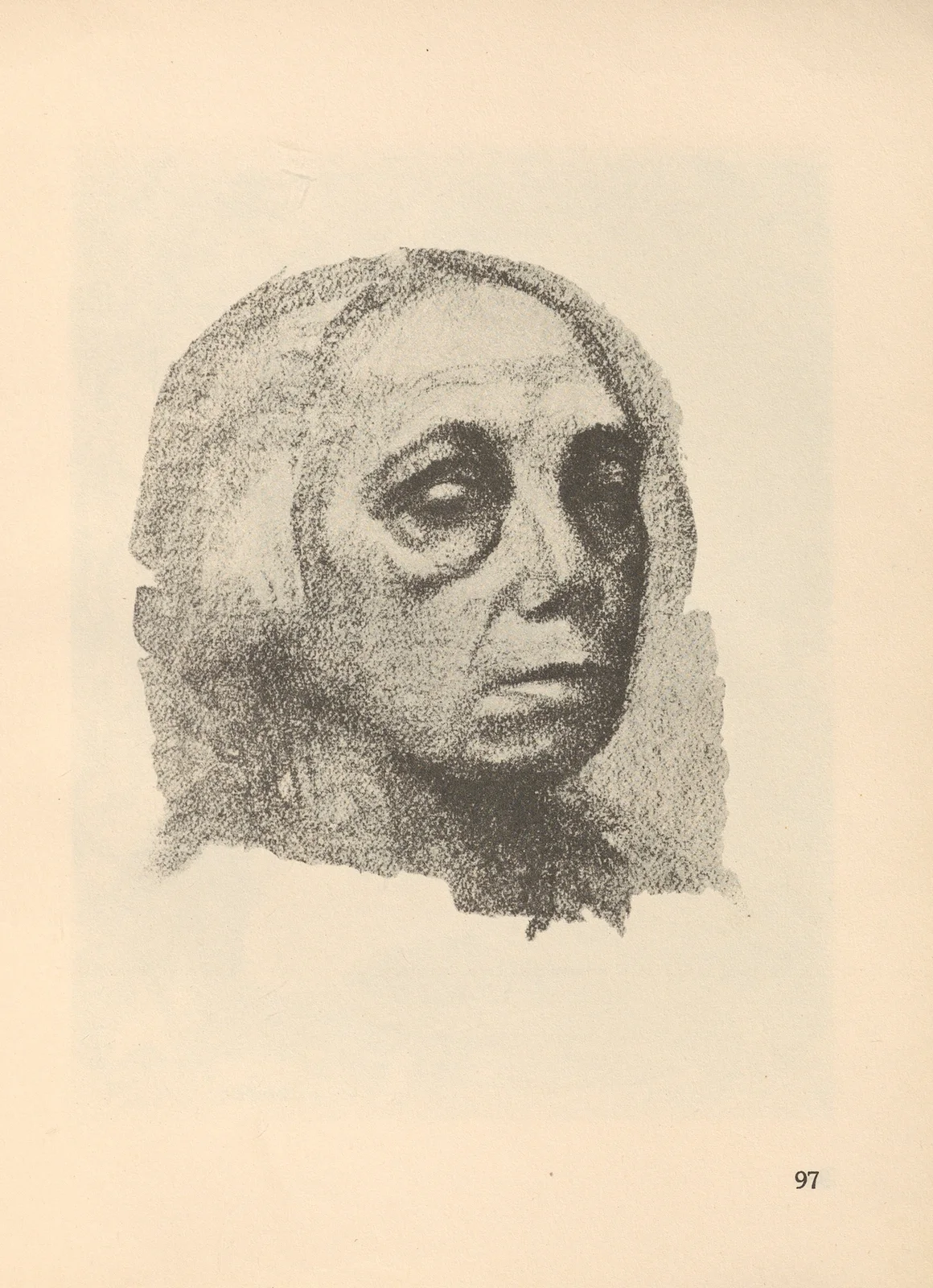 Selbstbildnis, 1925 – nr 10 av Käthe Kollwitz