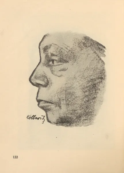 Selbstbildnis, 1925 – nr 15 av Käthe Kollwitz
