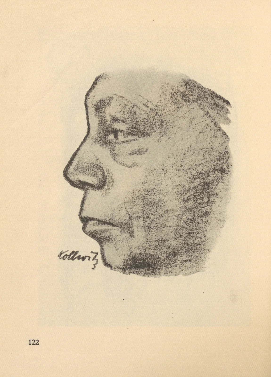 Selbstbildnis, 1925 – nr 15 av Käthe Kollwitz