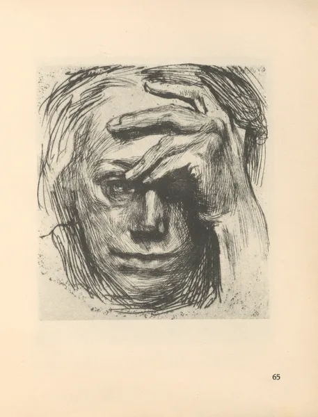 Selbstbildnis, 1925 – nr 1 av Käthe Kollwitz