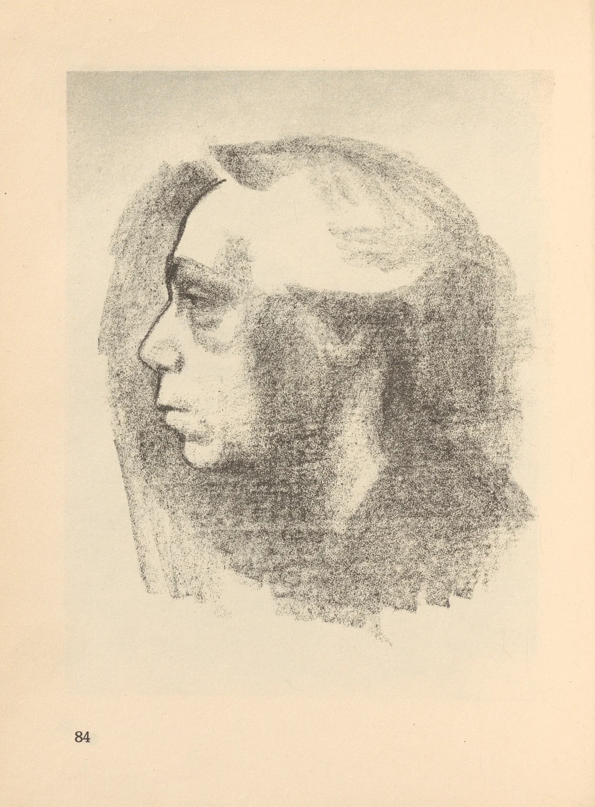 Selbstbildnis, 1925 – nr 5 av Käthe Kollwitz