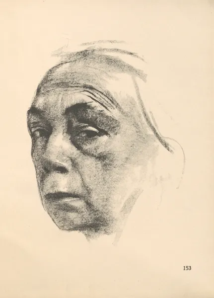 Selbstbildnis, 1925 – nr 6 av Käthe Kollwitz
