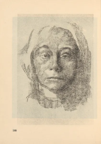 Selbstbildnis, 1925 – nr 7 av Käthe Kollwitz