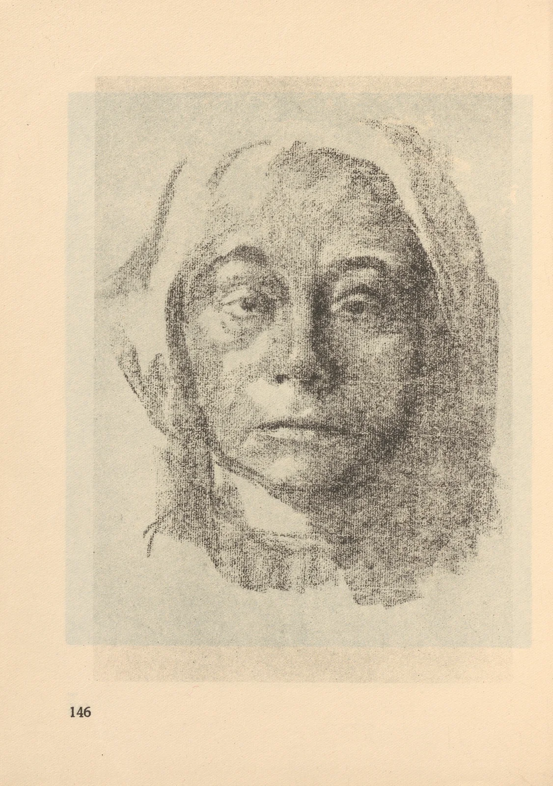 Selbstbildnis, 1925 – nr 7 av Käthe Kollwitz