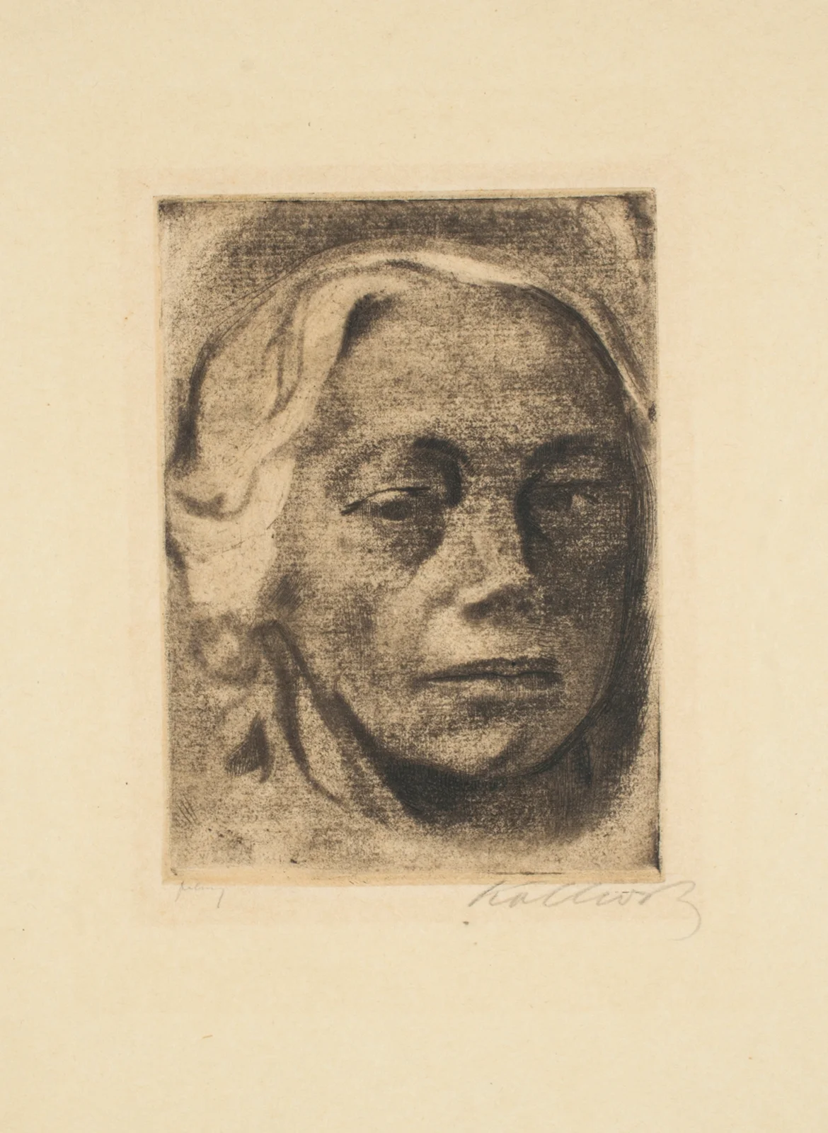 Self Portrait av Käthe Kollwitz