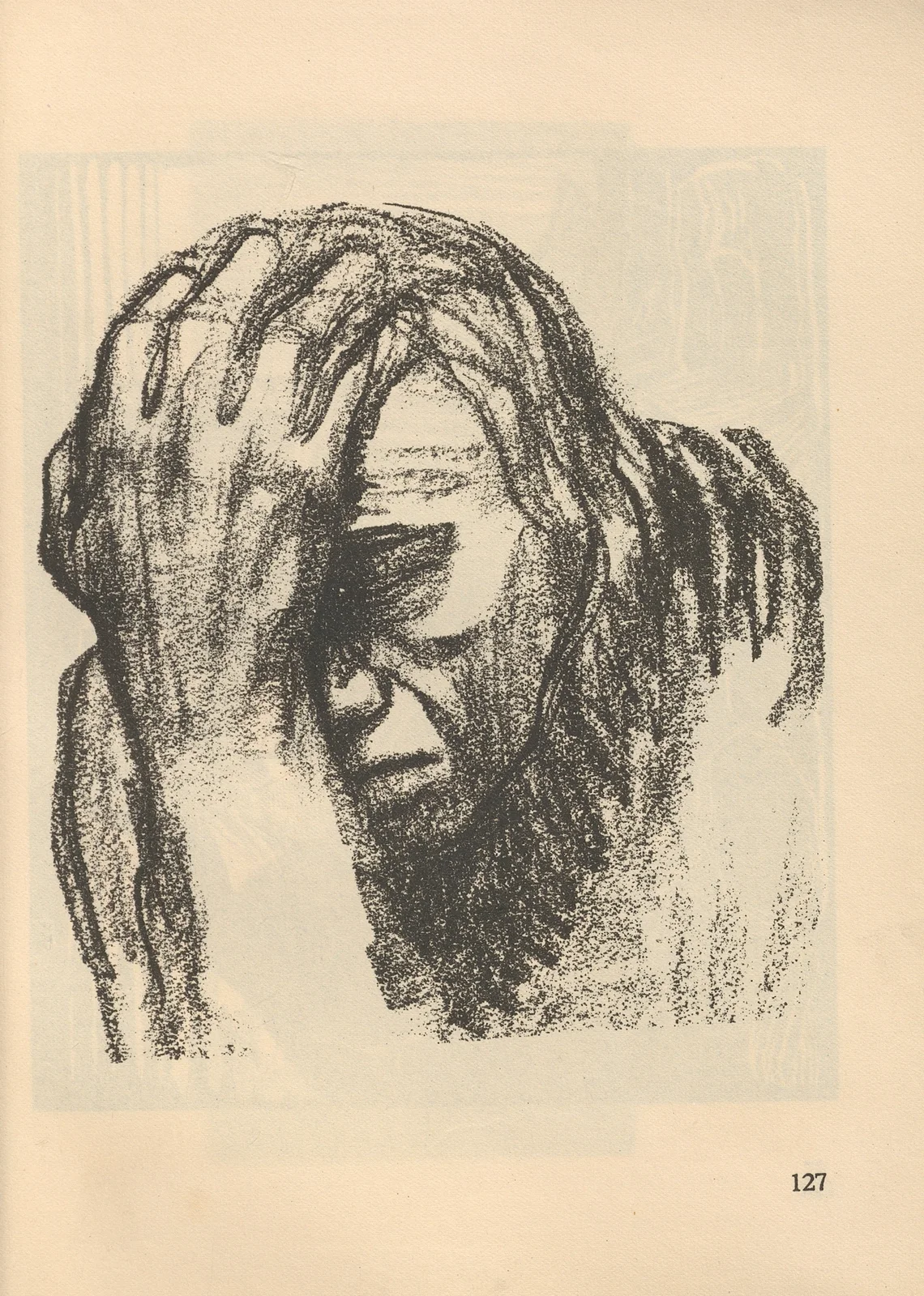 Studie av Käthe Kollwitz