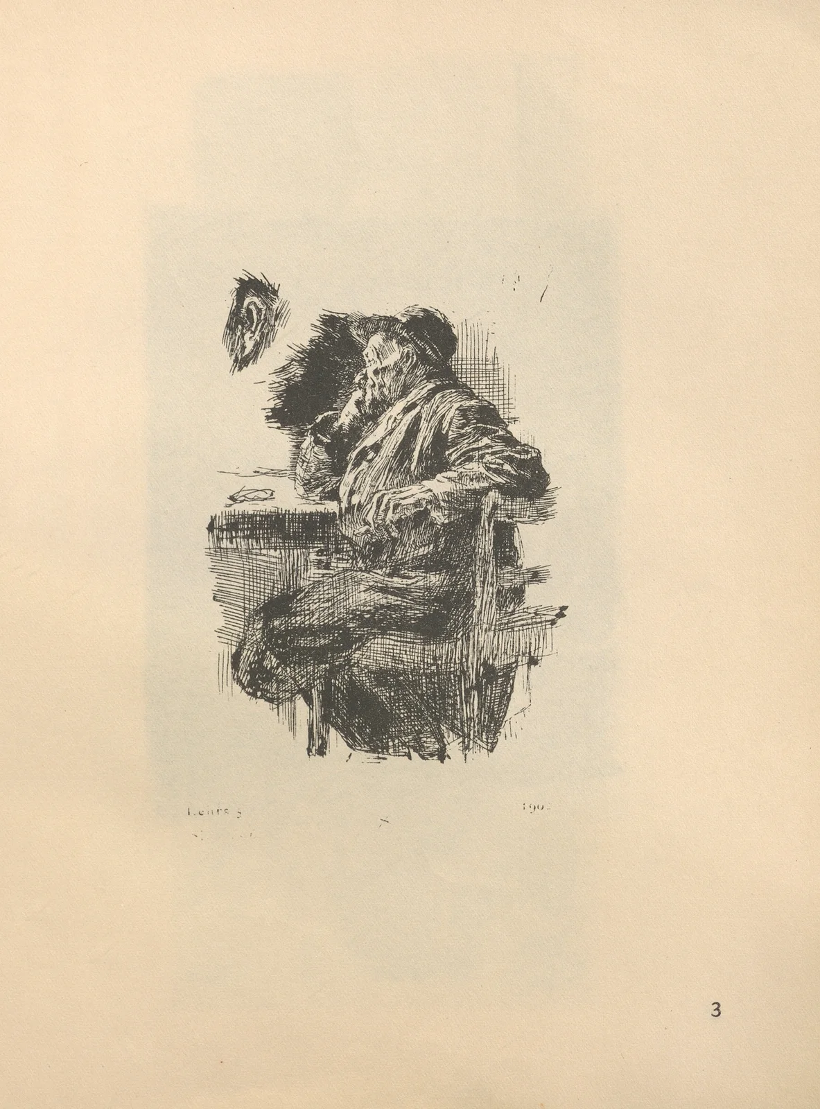 Studien av Käthe Kollwitz