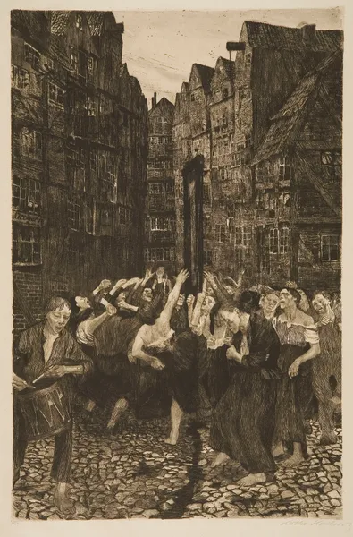 The Carmagnole av Käthe Kollwitz