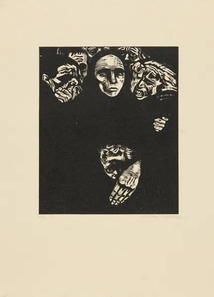 The People (Das Volk) av Käthe Kollwitz