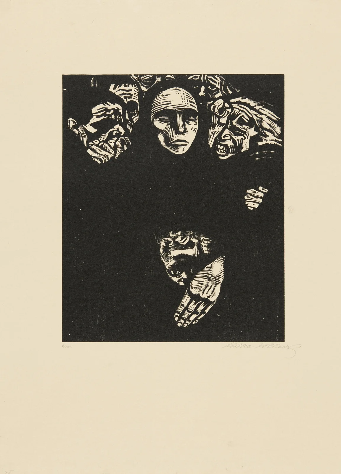 The People (Das Volk) av Käthe Kollwitz