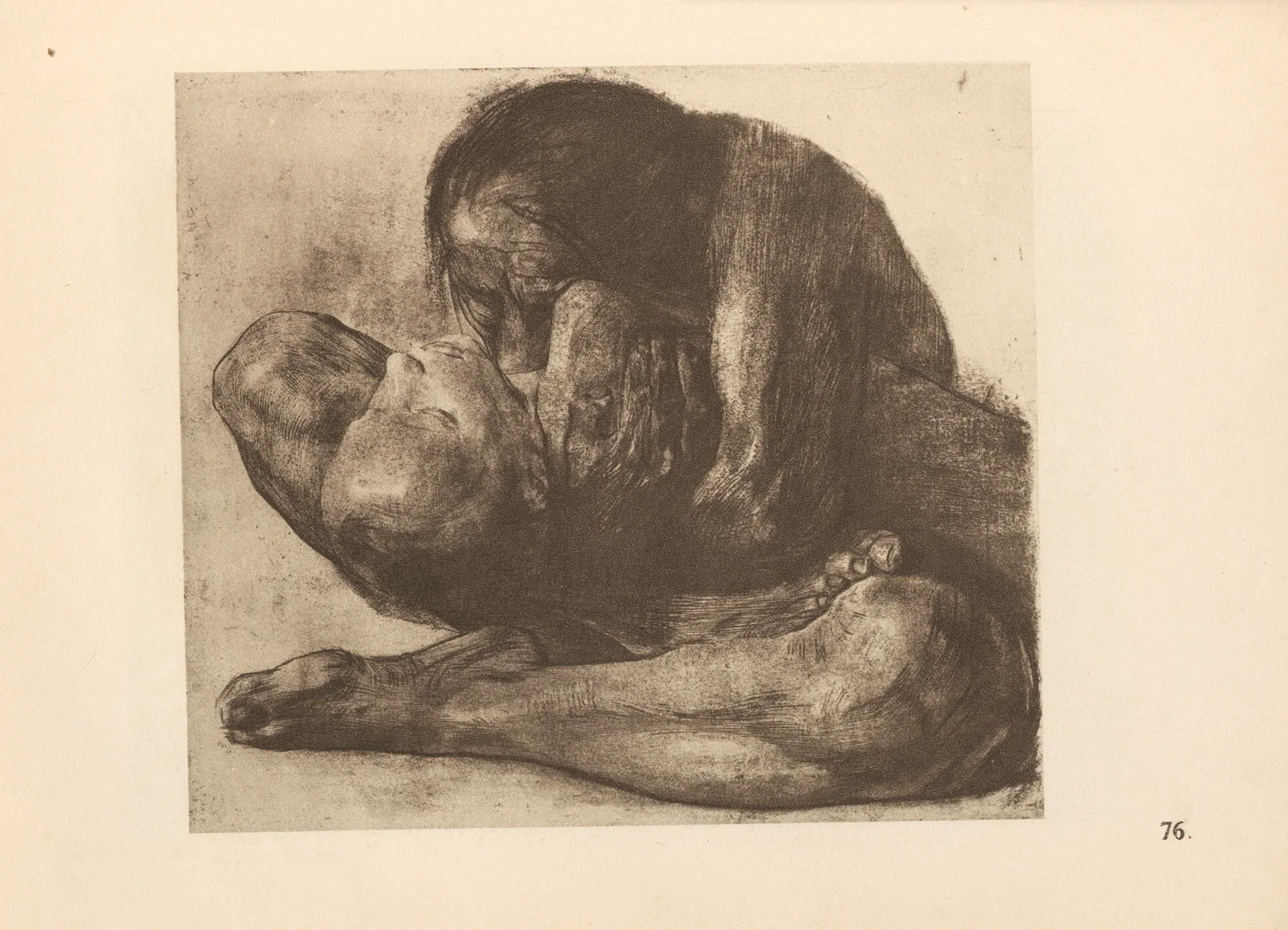 Totes Kind av Käthe Kollwitz