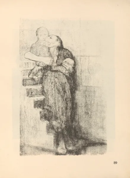 Zeichnungen für den Simplizissimus, 1925 – nr 4 av Käthe Kollwitz