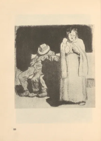 Zeichnungen für den Simplizissimus, 1925 – nr 7 av Käthe Kollwitz