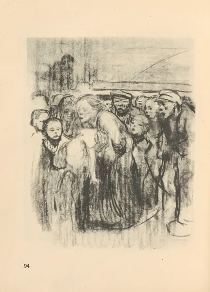 Zeichnungen für den Simplizissimus, 1925 – nr 8 av Käthe Kollwitz