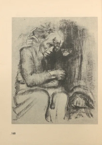 Zu‎ ‘Tod’‎ ‎gehörig av Käthe Kollwitz