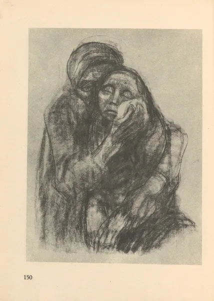 Zu‎ ‘Tod’‎ ‎gehörig av Käthe Kollwitz