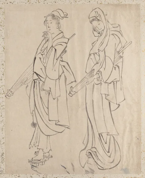 Album of Sketches by Katsushika Hokusai and His Disciples Pl.53 av Katsushika Hokusai