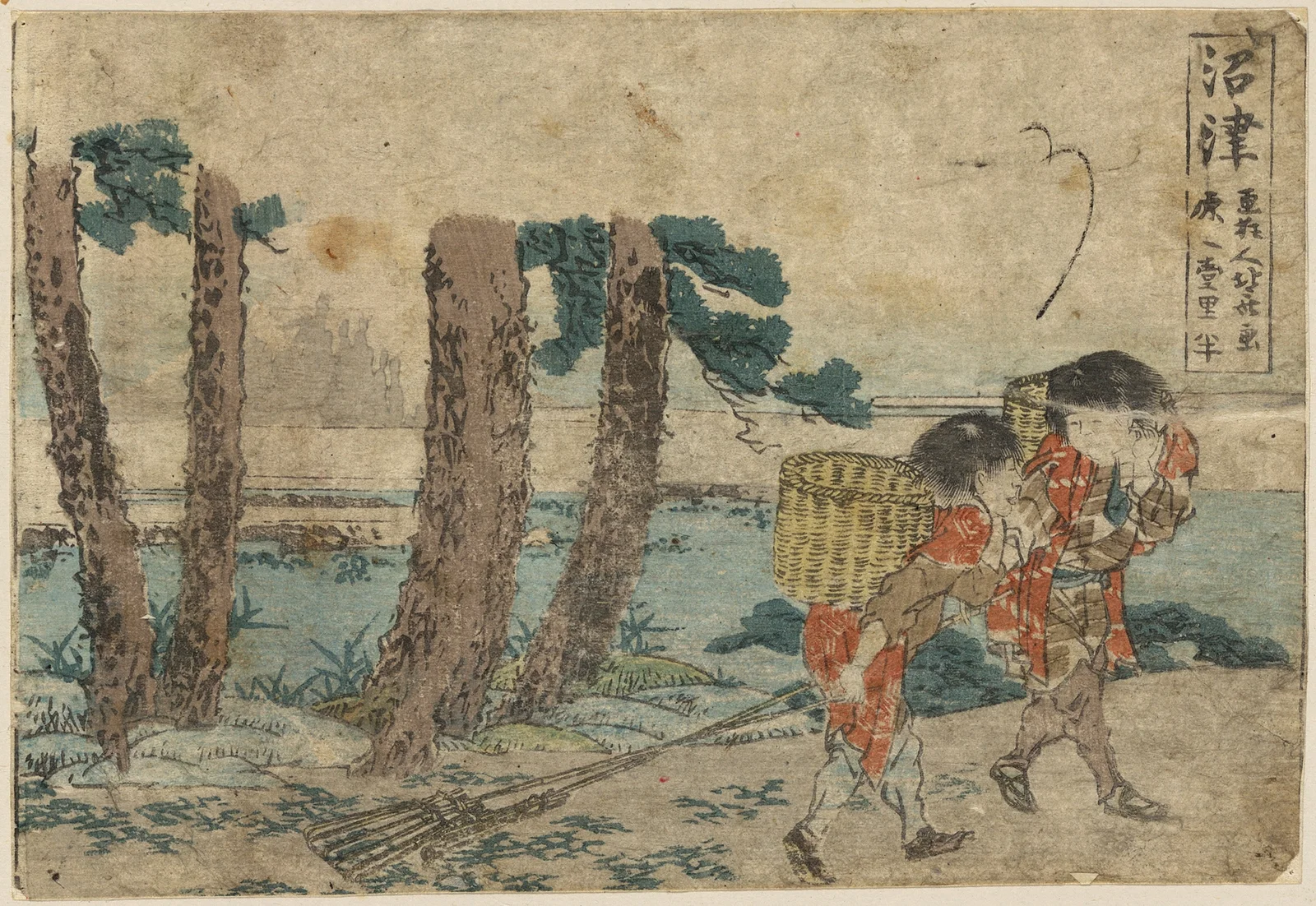 Numazu av Katsushika Hokusai