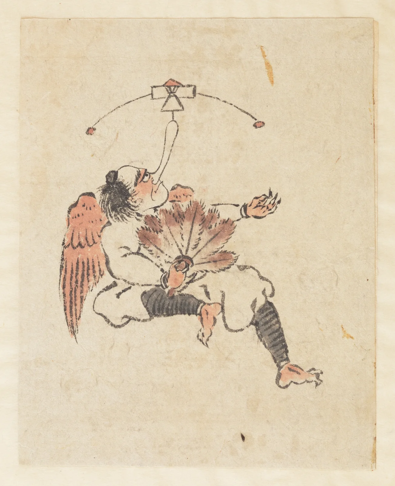 Tengu av Katsushika Hokusai