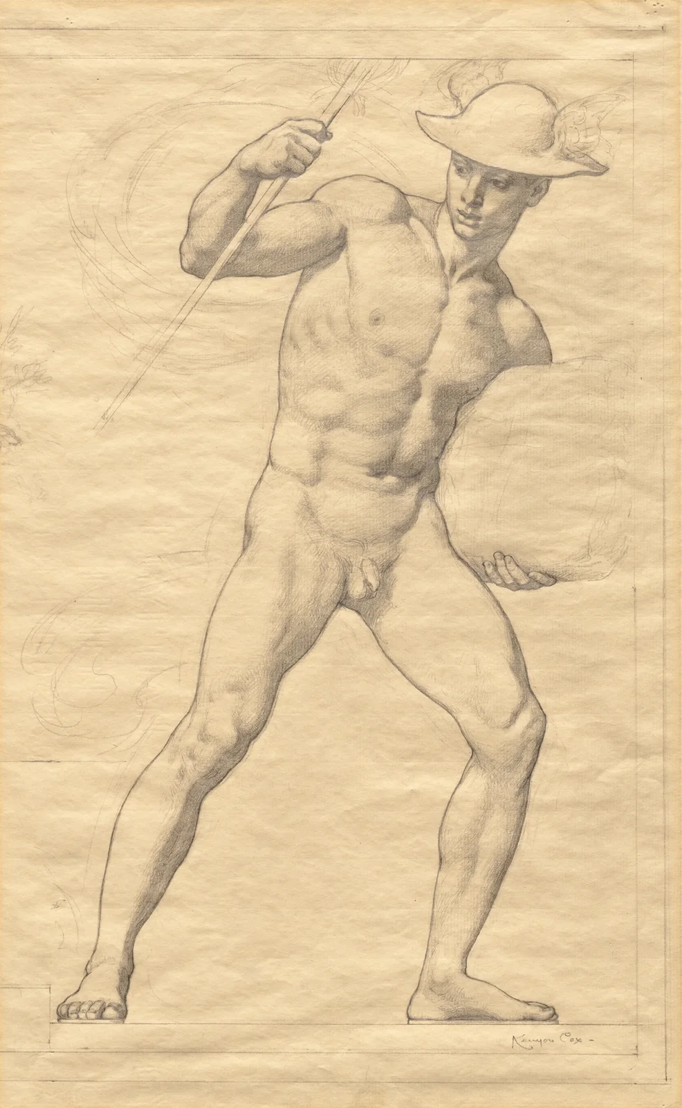 Mercury av Kenyon Cox