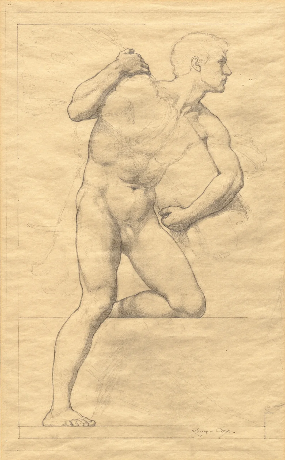 Sketch 6 av Kenyon Cox