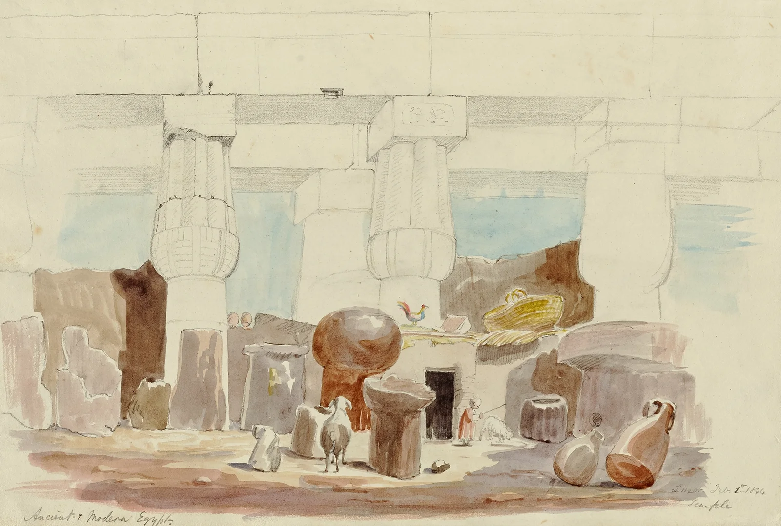 Ancient And Modern Egypt av Miner Kilbourne Kellogg