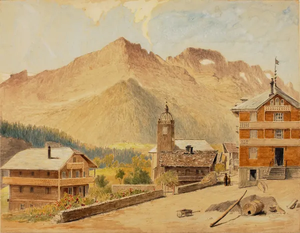 Champery And Mt. Bounaveau, Switzerland av Miner Kilbourne Kellogg