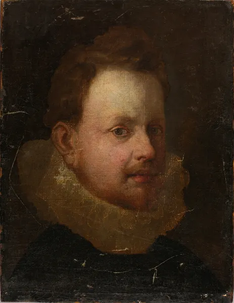 Head of a Gentleman After Van Dyck av Miner Kilbourne Kellogg