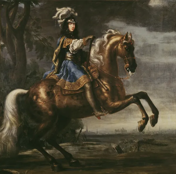 Ryttarporträtt av Karl XI av David Klöcker Ehrenstrahl