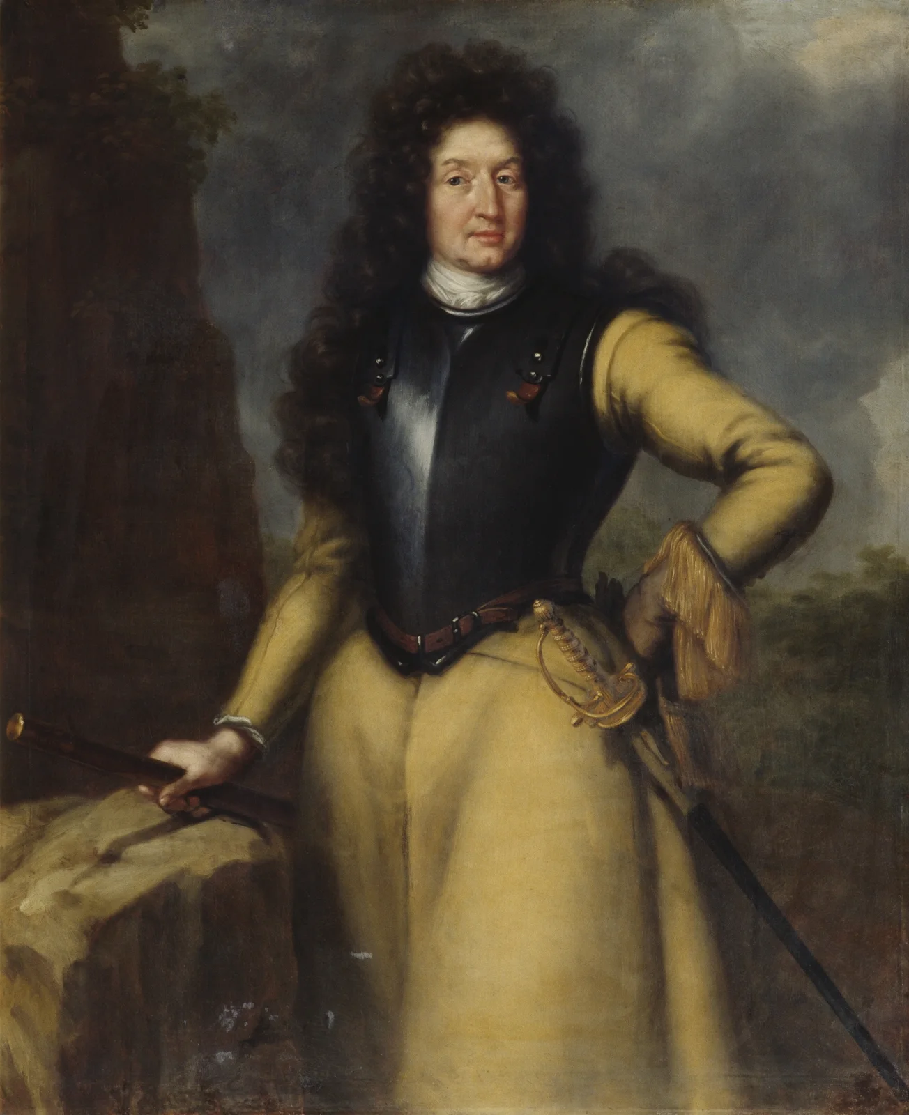 Standing man av David Klöcker Ehrenstrahl