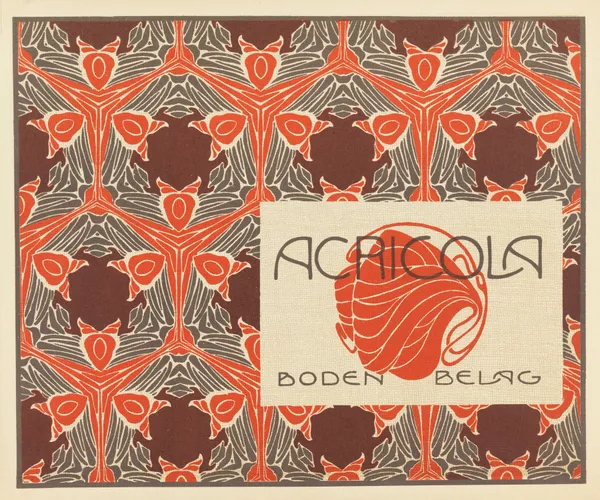 Acricola Bodenbelag (Acricola Floor Covering) av Koloman Moser