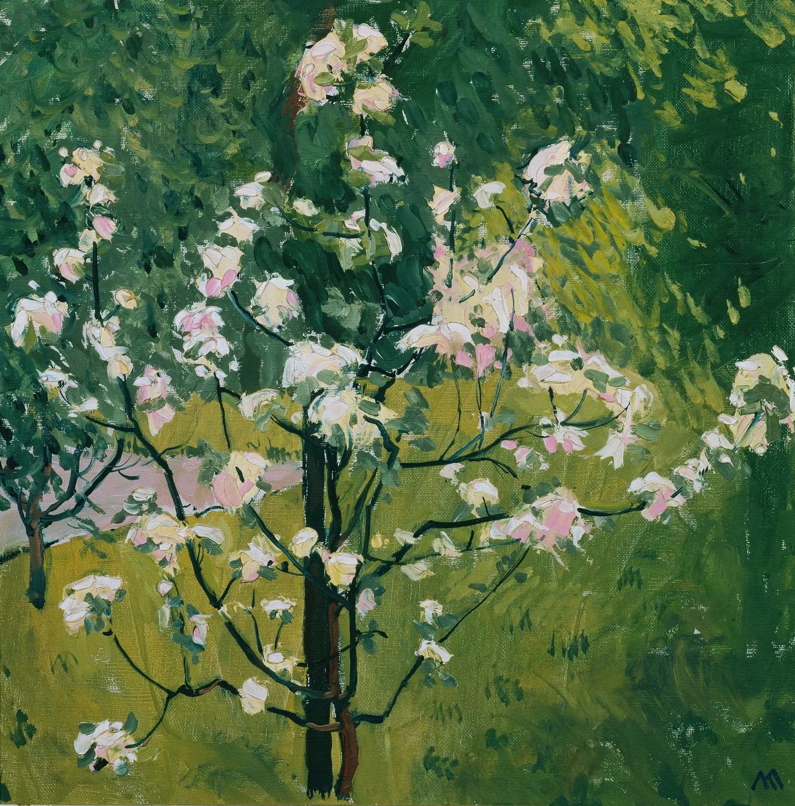 Blühendes Bäumchen av Koloman Moser
