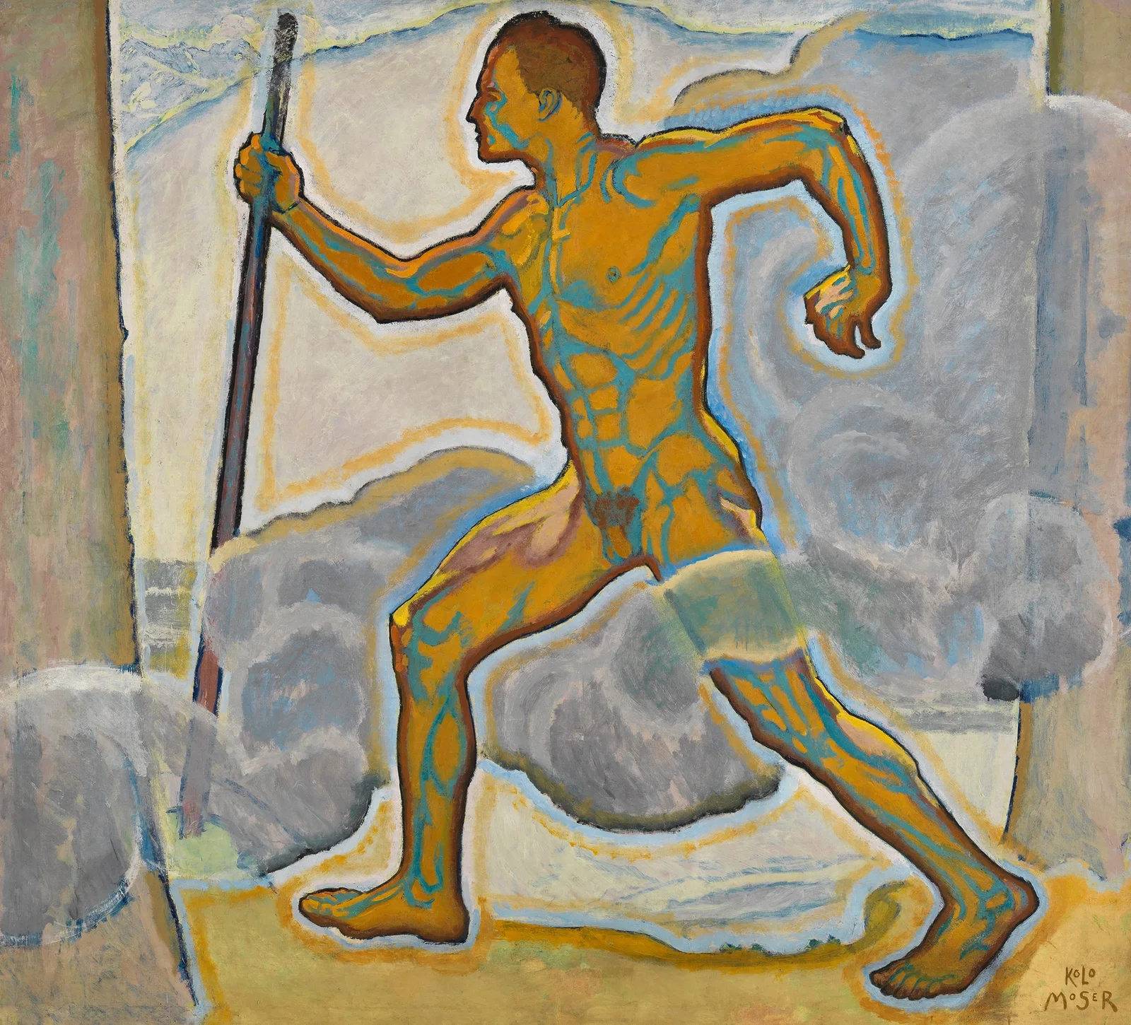 Der Wanderer av Koloman Moser