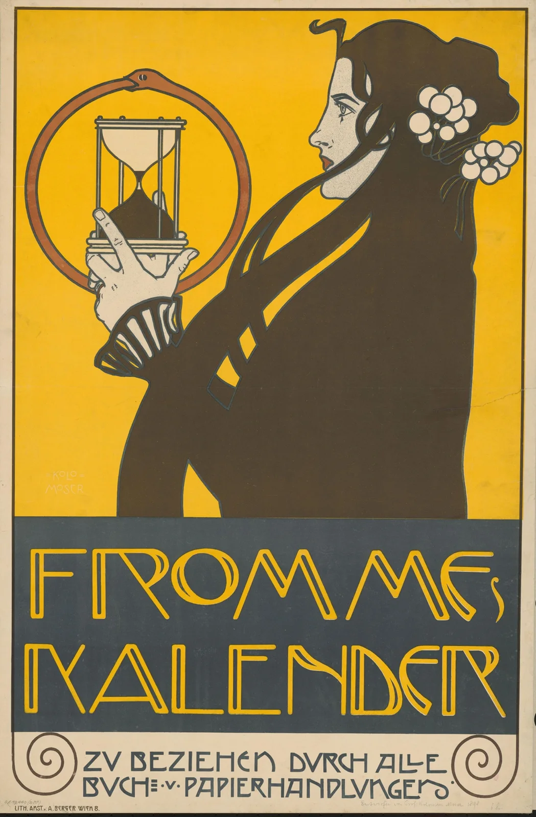 Frommes Kalender av Koloman Moser