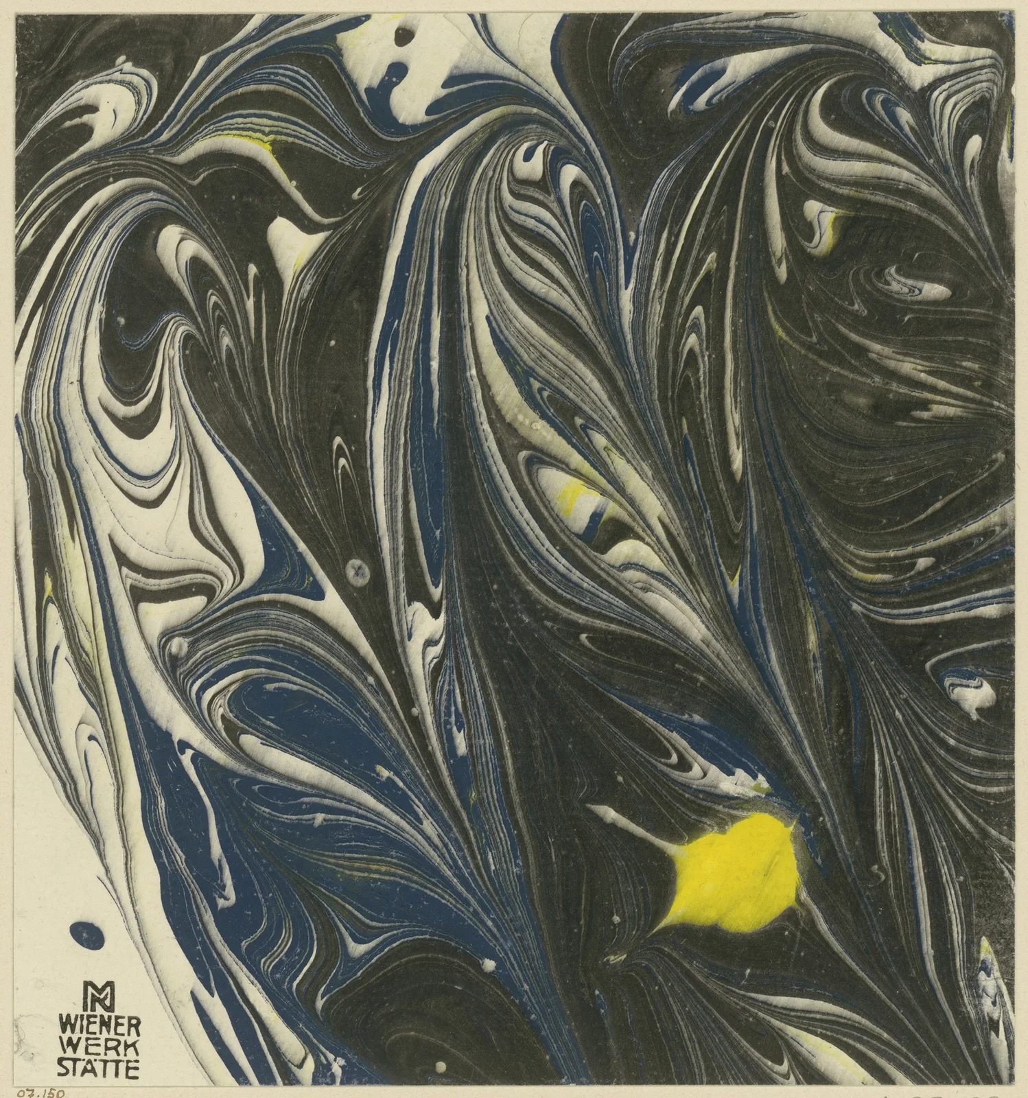 Marmorpapier av Koloman Moser