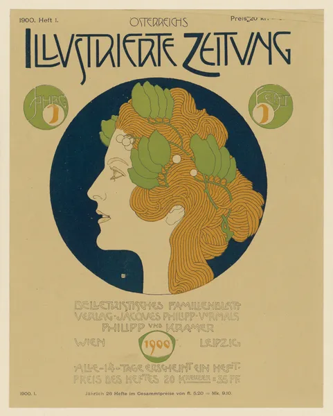 Österreichs illustrierte Zeitung, Jahrg. 1 Heft 1 av Koloman Moser