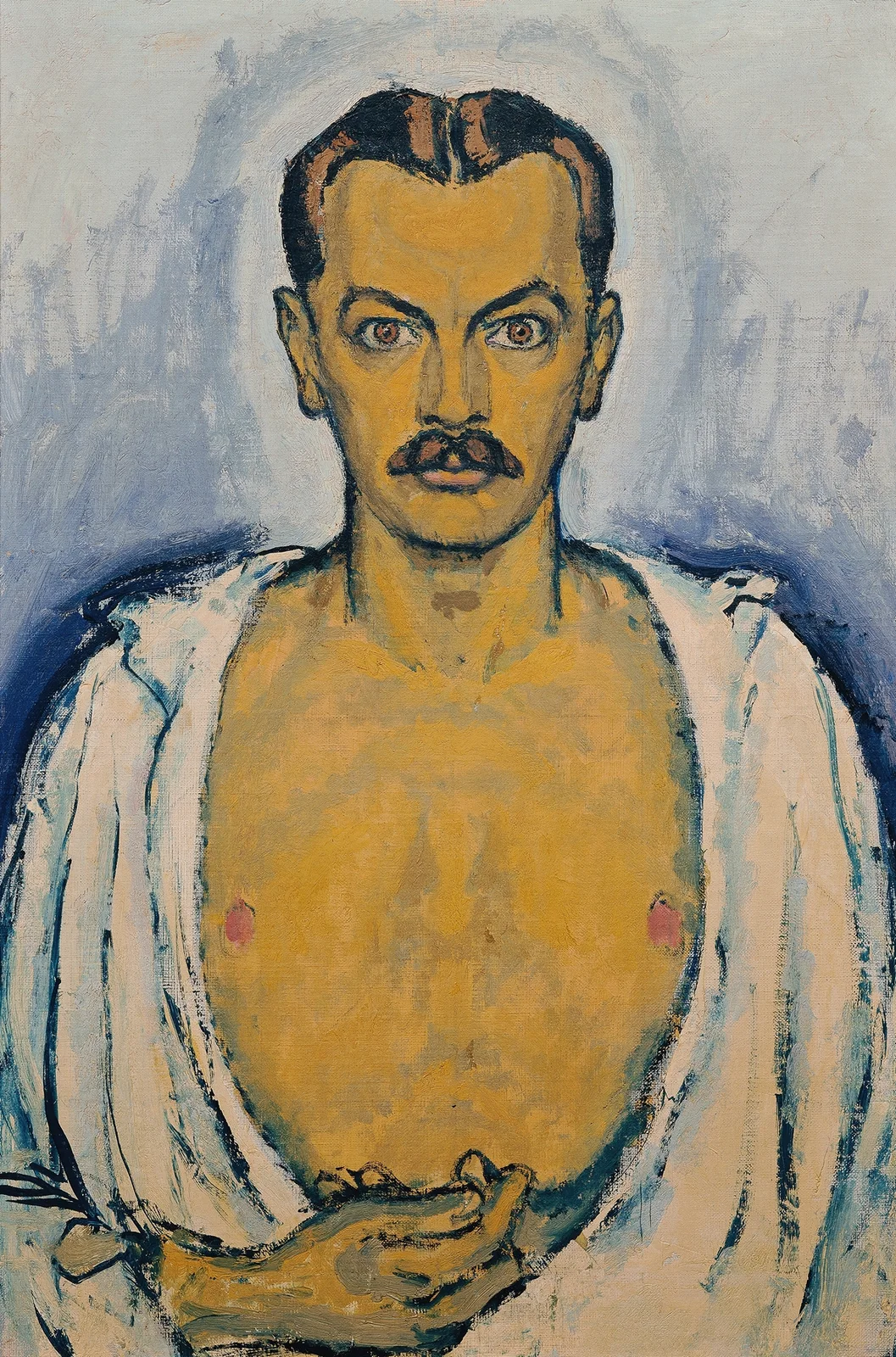 Selbstporträt av Koloman Moser