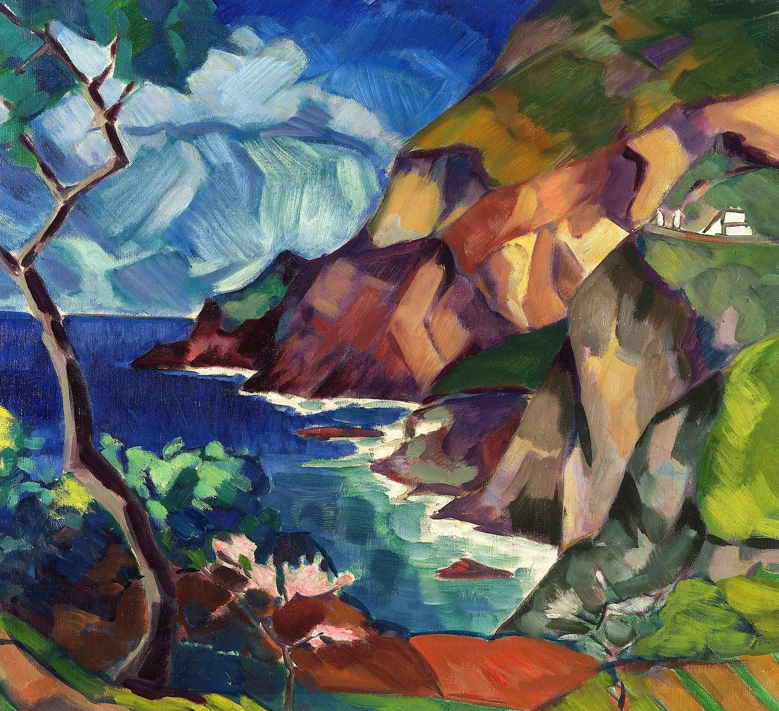 Capri maastik av Konrad Mägi