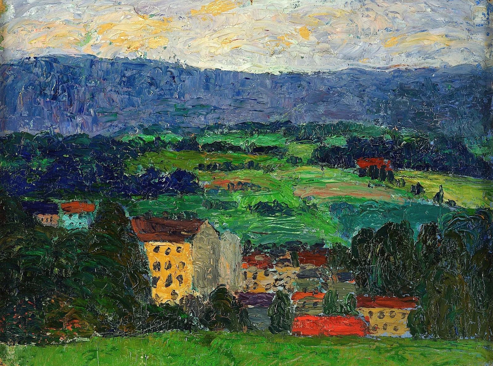 Norra maastik, 1908 – nr 3 av Konrad Mägi