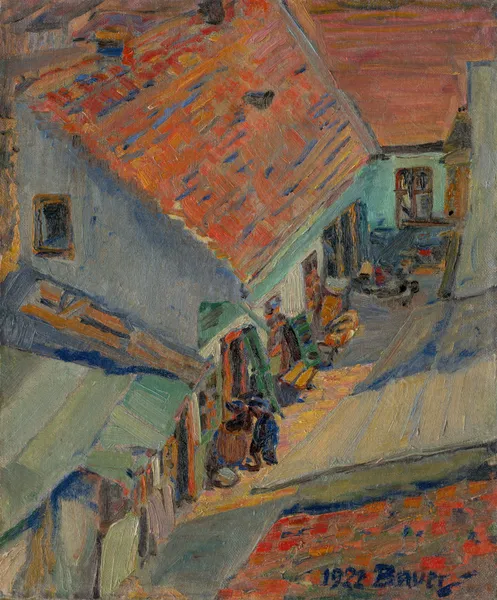 In front of the House av Konštantín Bauer