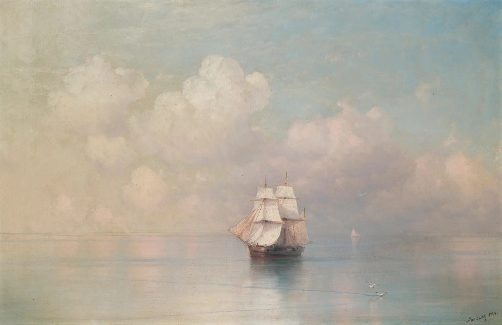 Calm Seas av Ivan Konstantinovich Aivazovsky