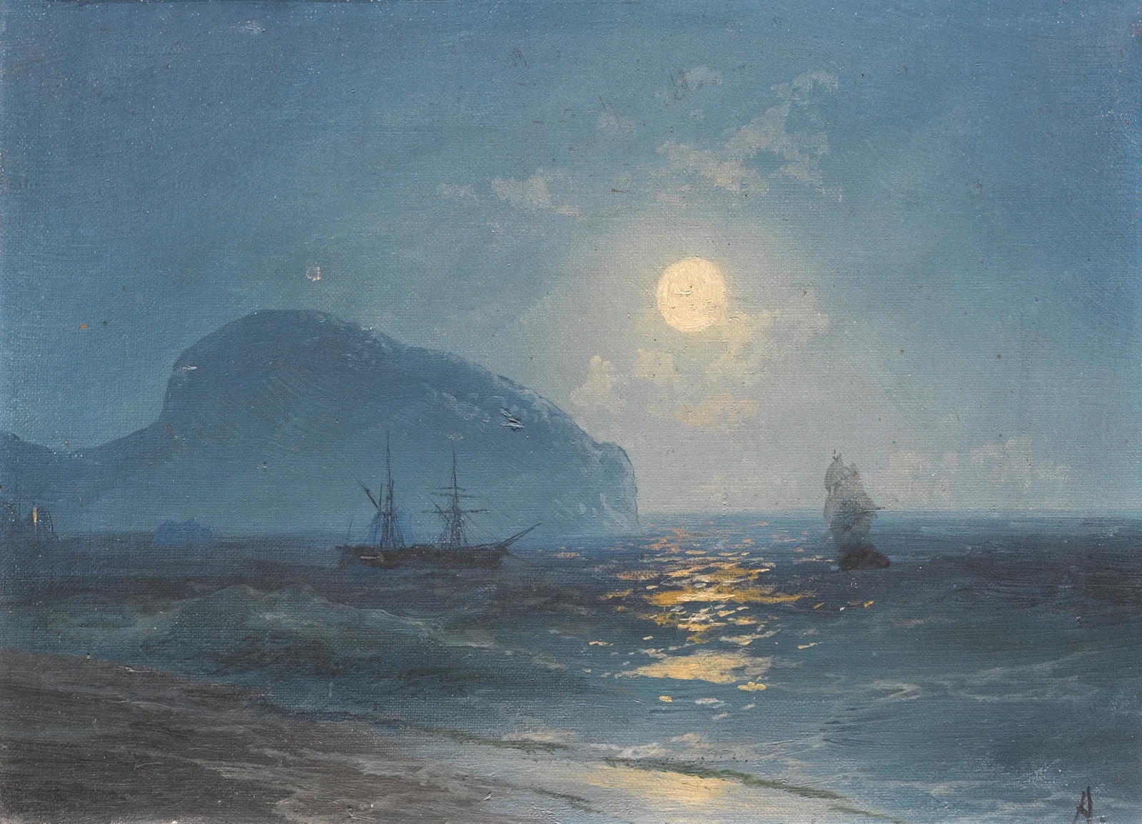 Moonlight av Ivan Konstantinovich Aivazovsky