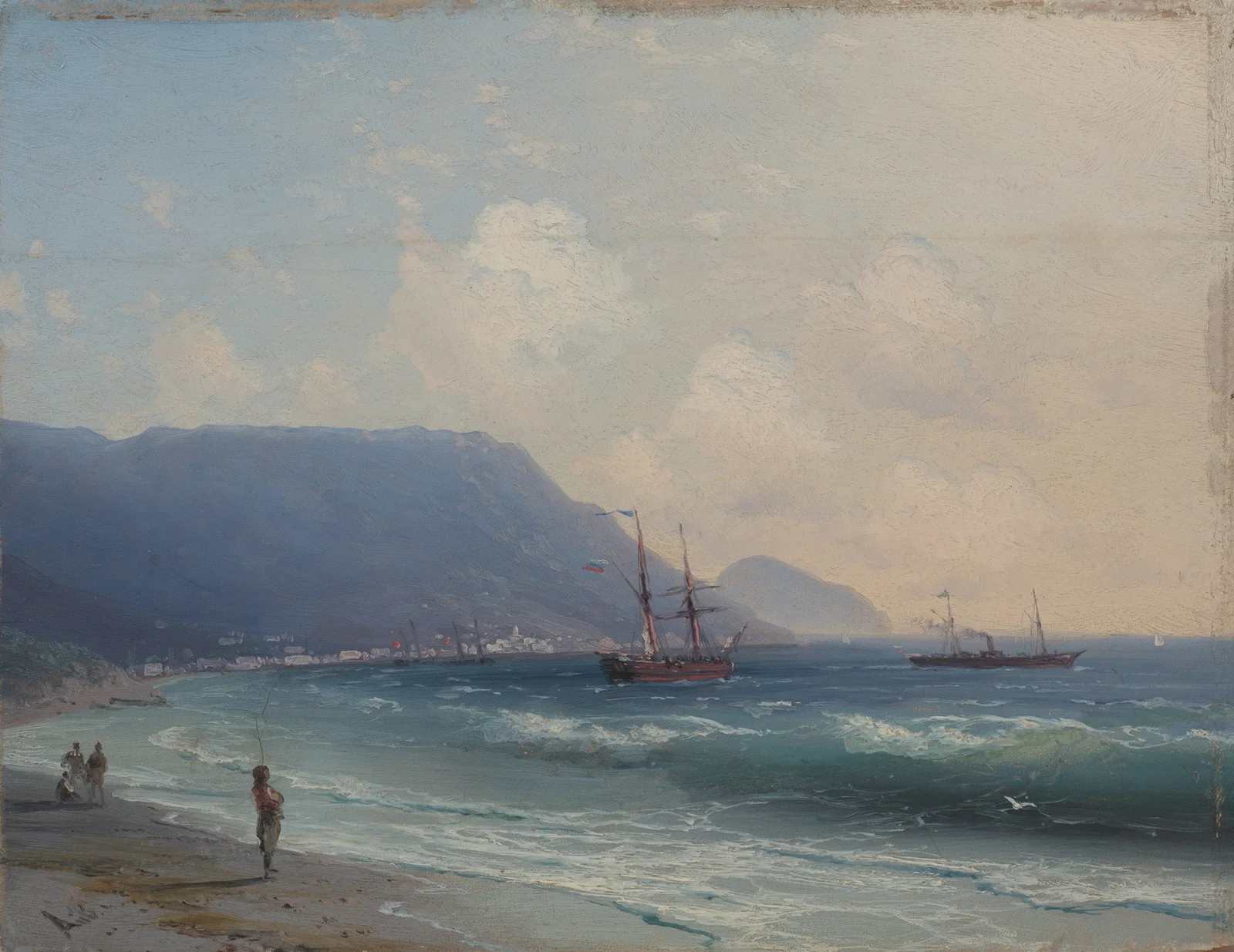 Seascape av Ivan Konstantinovich Aivazovsky