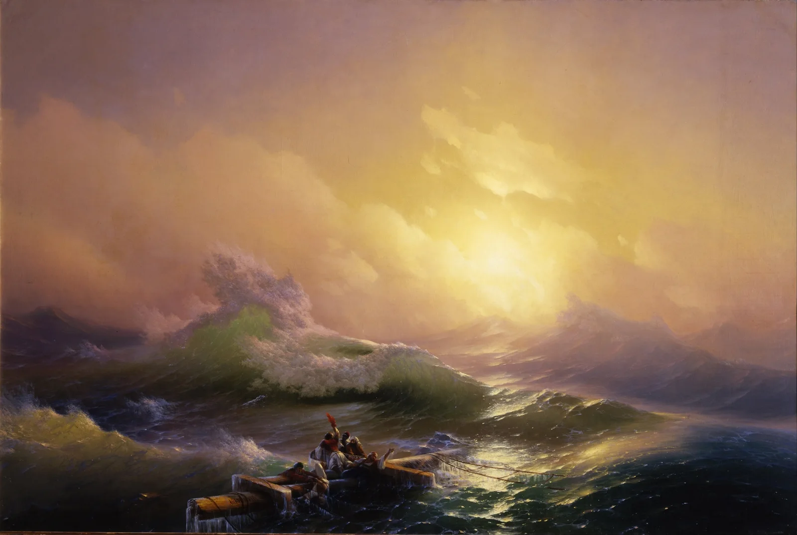 The Ninth Wave av Ivan Konstantinovich Aivazovsky